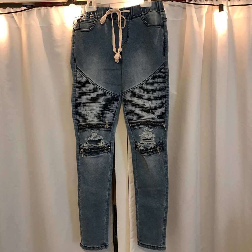 Edgy jeggings